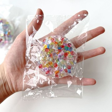 白月光吵吵手作球珠串玩具減壓創意網紅解壓球小正品擺辦公室批發