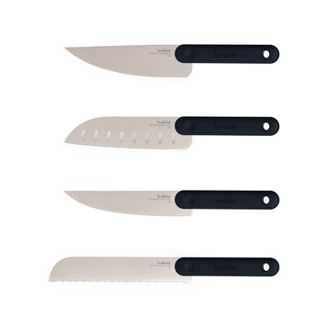 Trebonn 【義大利】刀具四入組(黑色)