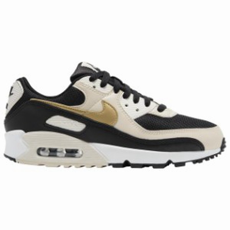 ナイキ エア マックス９０ レディース Nike Air Max 90 スニーカー Black Mtlc Gold Summit White 通販 Lineポイント最大3 0 Get Lineショッピング