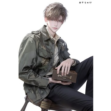 【9 月新作】07-148-0364 人物貼紙 幻想復古浪漫喫茶