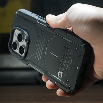 肥熊灰人II適用于蘋果iPhone15/Pro/MAX/Plus系列戰術手機保護套石墨烯散熱手機殼Magsafe無線充電手機套