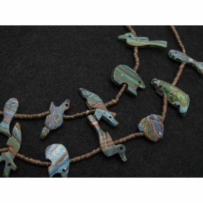 新品 ズニ族 Zuni インディアンジュエリー フェティッシュ 恐竜