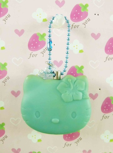 【震撼精品百貨】Hello Kitty 凱蒂貓~吊飾手電筒~藍臉【共1款】