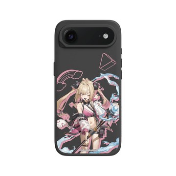 iPhone Air SolidX 黑 - 瑟拉斯蒂歐 - 白白虹 - 戰術泳裝白比手機殼殼
