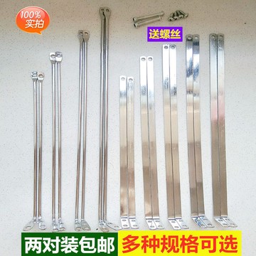 【台灣熱銷】家用海綿拖把配件 不鏽鋼拉杆 拉勾替換桿滾輪 吸水通用拉手拉條散件