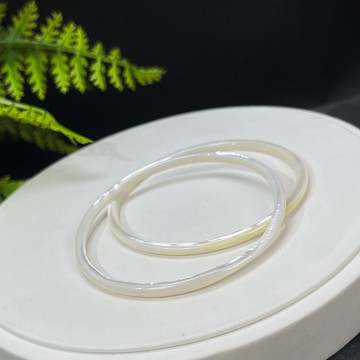 白蝶貝手鐲 60MM 叮噹鐲