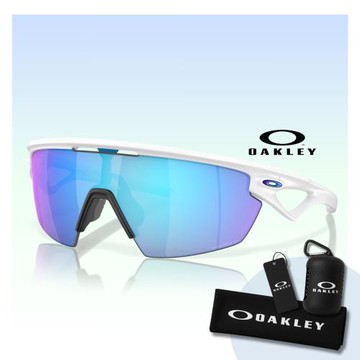 【Oakley】Sphaera 運動偏光太陽眼鏡(OO9403-02 Prizm sapphire 偏光鏡片)