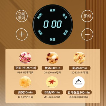 110V分體養生壺自動燒水英國加拿大家用230V智能電煮壺玻璃煮花茶