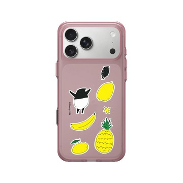 iPhone 17 Pro Max Clear (相機按鈕) 晶醺玫 - 馬來貘 Laimo - Fruits