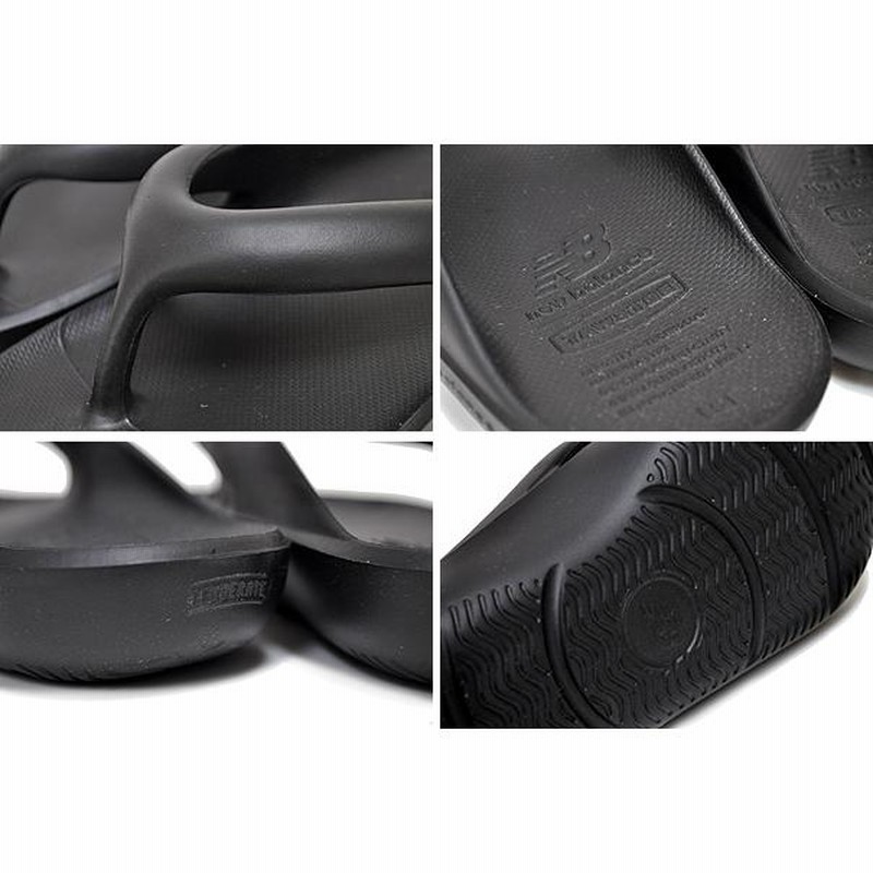 NEW BALANCE TAW＆TOE FLIP FLOP BLACK sd5601gbk