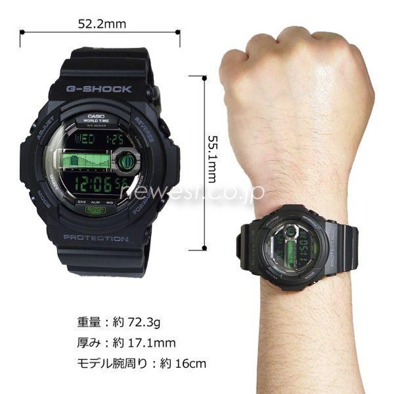 CASIO カシオ G-SHOCK G-ショック G-SHOCK×チャンネルアイランドコラボレーションモデル GLX-150CI-1 ブラック  海外モデル 腕時計 | LINEブランドカタログ