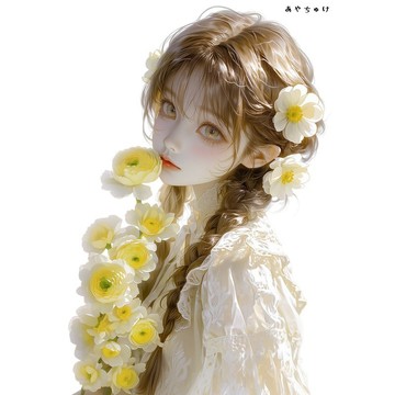 【3 月新品 3】07-119-0135 人物貼紙 春日氣息