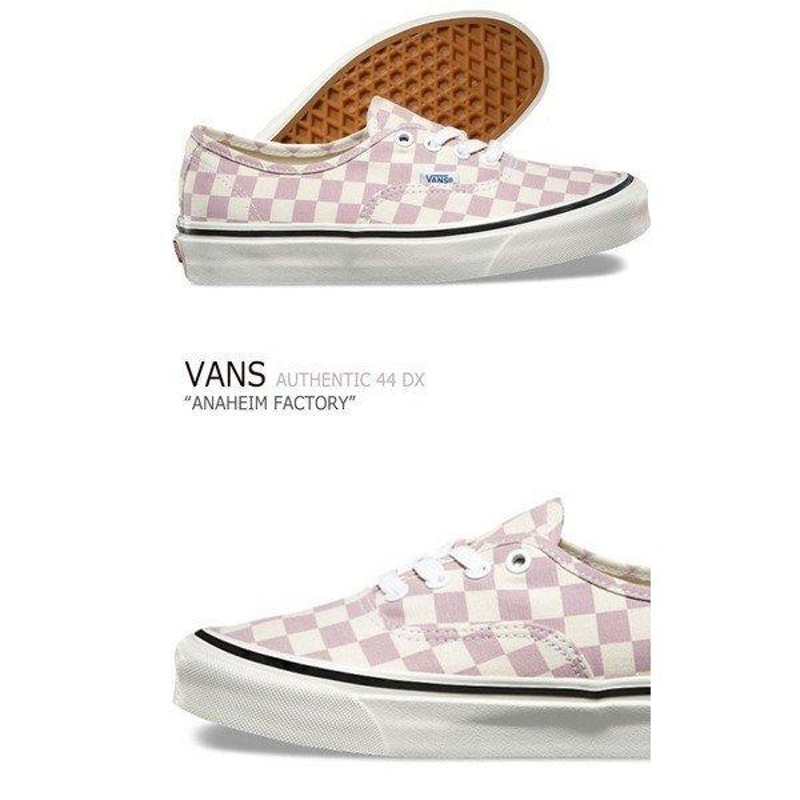 VANS ヴァンズ スニーカー バンズ オーセンティック AUTHENTIC 44 DX