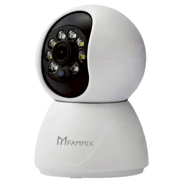 FAMMIX 菲米斯 真2K 400萬畫素旋轉網路攝影機 監視器 微光全彩夜視 聲音偵測 雙向對講  XF2  1個