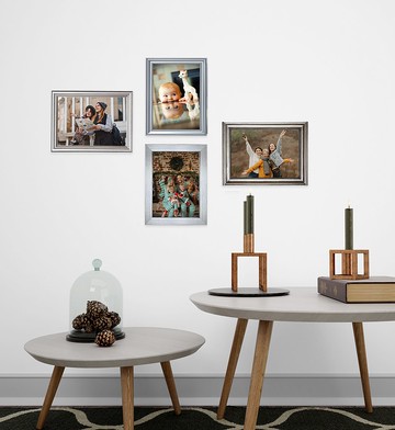 QuickFilm 靜電無痕相框貼 (5R銀色相框貼)