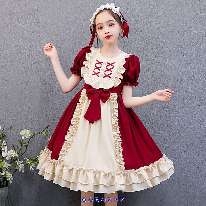 子供服 ワンピース キッズ 女の子 春 秋着 冬長袖 レースワンピース 膝丈 子供ドレス dress 韓国子供服 ジュニア カジュアル 通販  LINEポイント最大GET | LINEショッピング