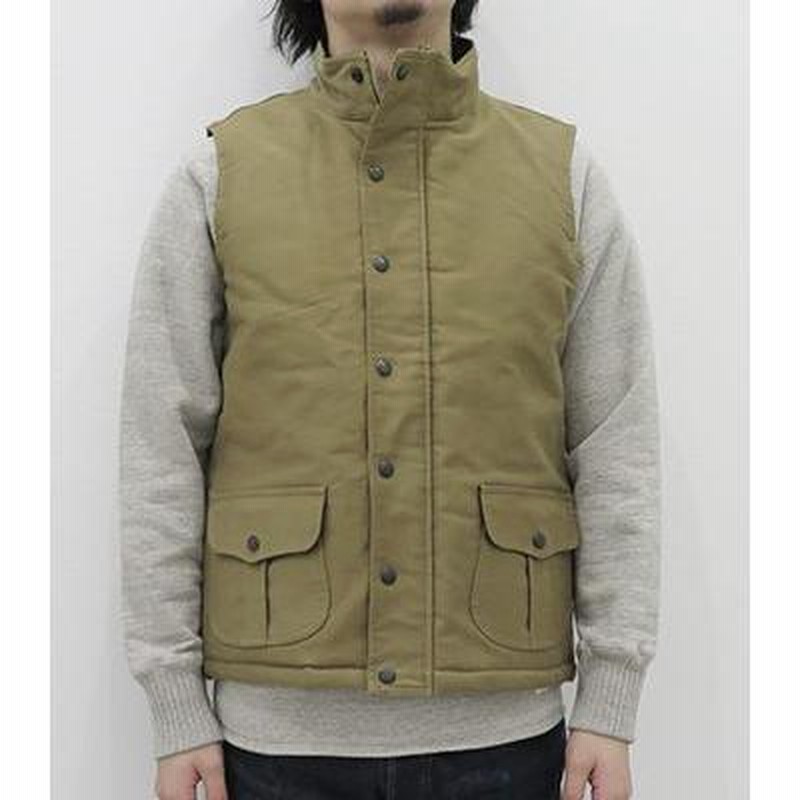 オルゲイユ コードクロス 中綿 デッキ ハンティングベスト