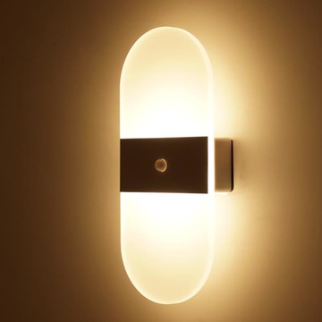 智慧人體感應燈家用過道led充電免線自動光控走廊樓道客廳小夜燈 雙十二狂歡