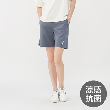 GIORDANO  女裝涼感抗菌休閒短褲 - 40 夜曲藍