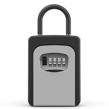 全金 密碼鎖防盜匙盒 掛置款 灰色  1個