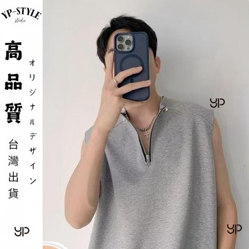 台灣出貨！日系文青復古背心 棉質柔軟透氣 簡約日系休閒 無袖 T 恤男生日常休閒顯瘦不挑人