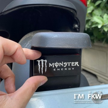 反光屋FKW MONSTER鬼爪 7*3公分方形反光片 KRV gogoro2 雷霆S125 VJR Genie