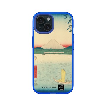 iPhone 15 Clear 激光藍 - Van Gogh Museum - 浮世繪系列富士三十六景 - 歌川廣重