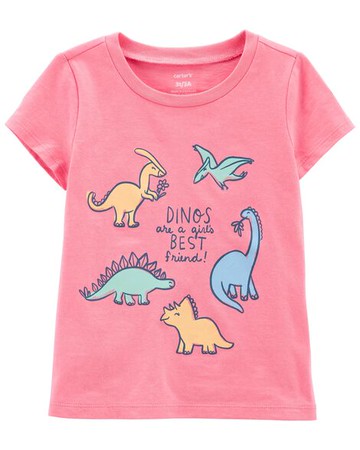 Toddler Dinosaur Jersey Tee