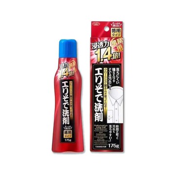 AIMEDIA艾美迪雅-衣領袖口衣物局部去汙漬清潔劑(大包裝)175g/盒(日本製衣物預潔劑,強效清潔深層潔淨制服輕鬆洗)