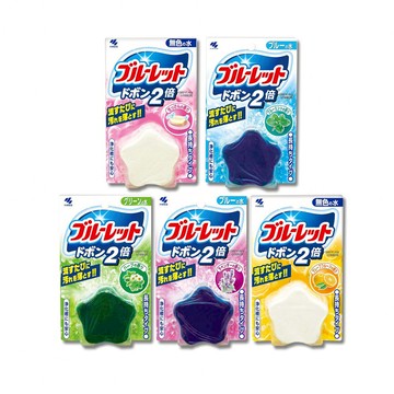 【日本小林製藥】水箱用Bluelet星星造型馬桶自動清潔錠120g/盒 (Kobayashi馬桶錠，免刷洗長效約8週，浴廁淨白除垢) -多款任選_廠商直送