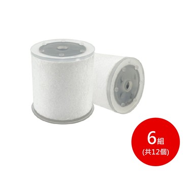 【12入組】特力屋 萬向過濾器用活性碳濾芯 T12D