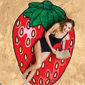 May Shop 沙灘巾超輕游泳防曬巾圓形沙灘墊海邊沙灘披巾披肩度假裹裙【109082104】