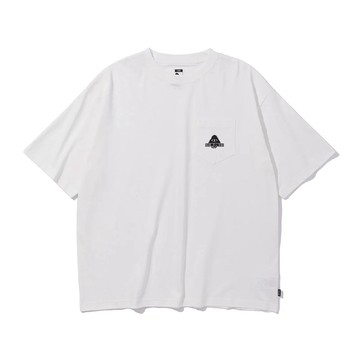 日本限定POLER SHAKEHAND RELAX FIT POCKET TEE 口袋短T 白 - M