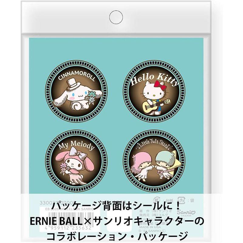 sanrio ERNIE BALL ウクレレ弦 サンリオ コラボレーション パッケージ ナイロン製 UKULELE END N