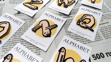 【燙片貼】Alphabet-字母系列 - 熨燙貼/徽章/補丁-共28款