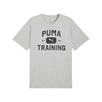 【PUMA】 訓練系列Logo寬鬆短袖T恤(M)_男性_52656804__歐規｜官方直營