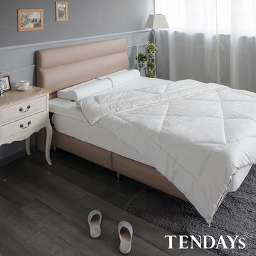 【TENDAYS】輕恬暖柔緹花被 咖啡紗 絲柔棉 輕柔蓬鬆 保暖透氣