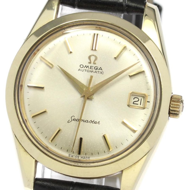 OMEGA】オメガ シーマスター デイト cal.562 ref.166.010-62 自動巻き メンズ_720454 | LINEショッピング