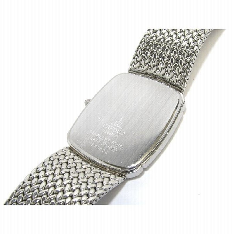 中古】SEIKO セイコー クレドール メンズ腕時計 クオーツ 文字盤