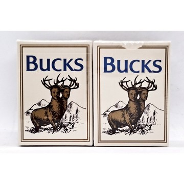 【USPCC 撲克】White with Gold Bucks Souvenir Playing Cards