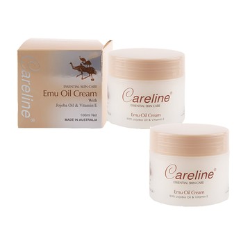 澳洲 Careline 鴯鶓油綿羊霜含荷荷芭油及維他命E (2入組 100ml/罐)