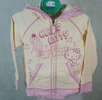 【震撼精品百貨】Hello Kitty 凱蒂貓~童裝_連帽外套_甜點
