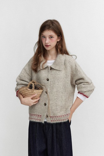 期待聖誕 / 紗織針織毛衣 / 羊毛混紡