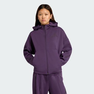 【adidas 愛迪達】 Z.N.E. 連帽外套 女 KC4569