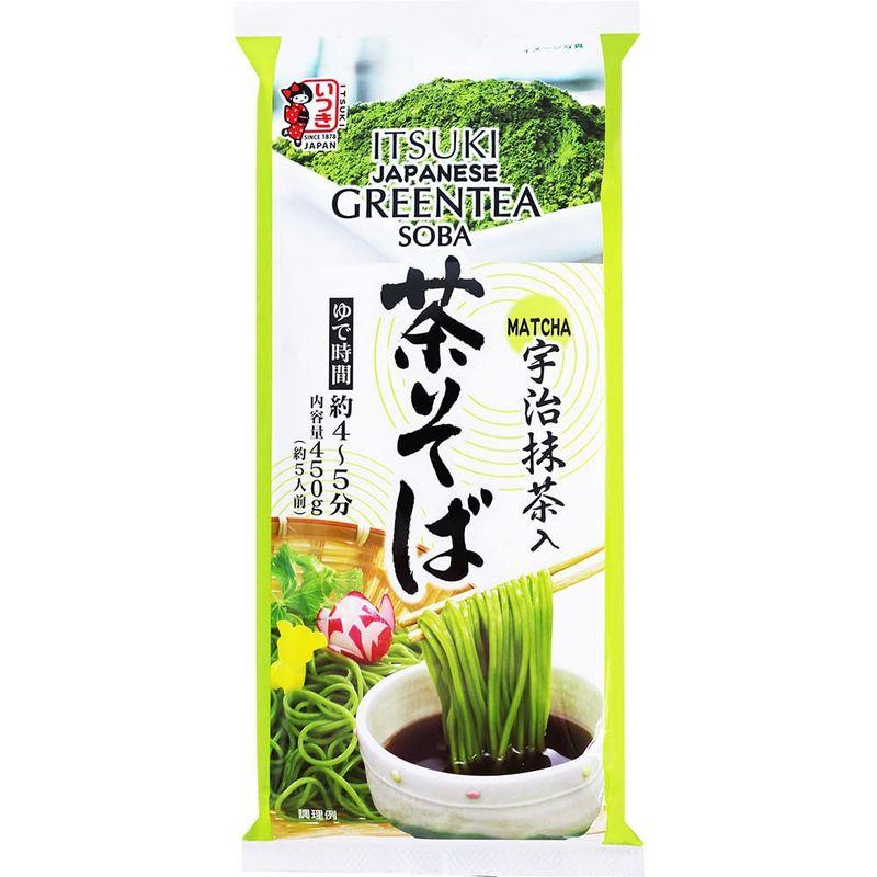 五木食品 茶そば 450g