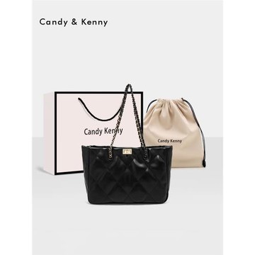(免運)官網Candy&Kenny女包2025新款大容量托特包通勤百搭鏈條包單肩包