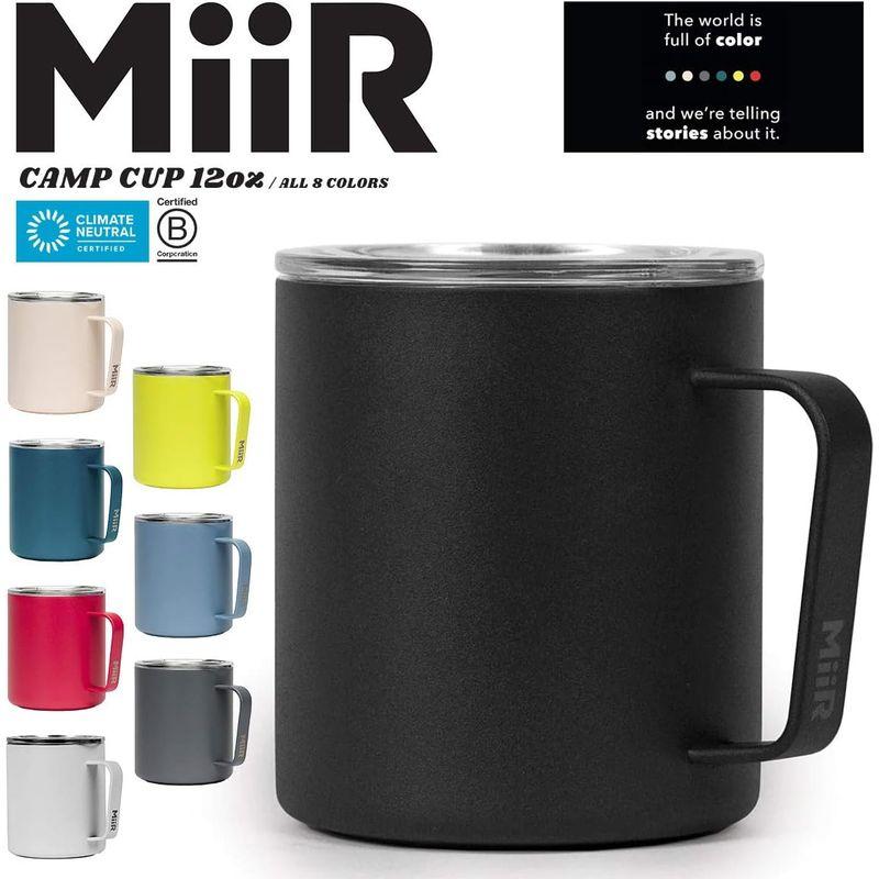 MiiR ミアー Camp Cup 12oz 保温・保冷 蓋付きステンレスマグカップSx(12oz Spark)