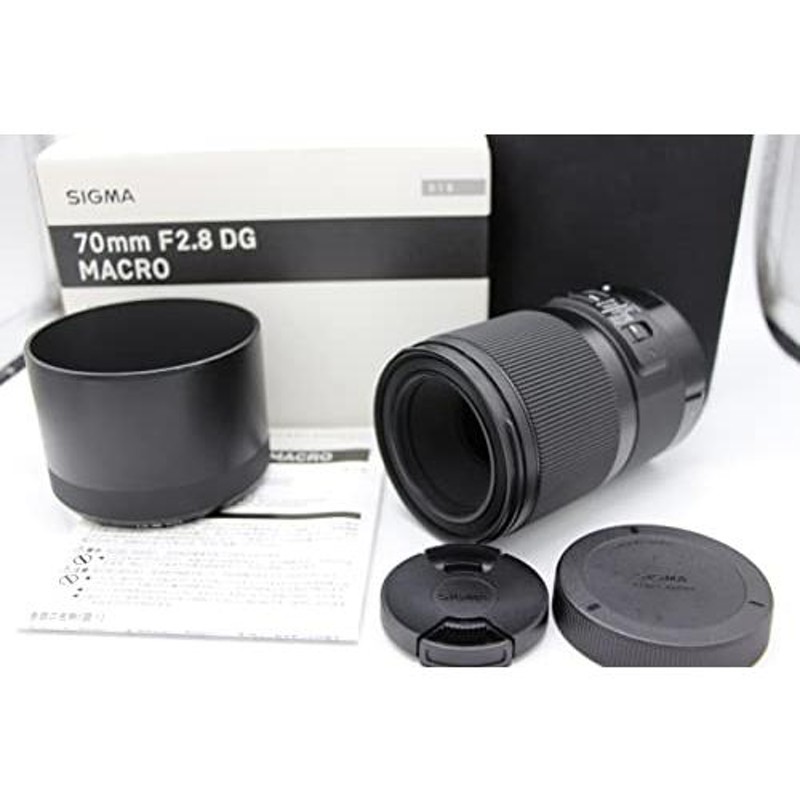 SIGMA 70mm F2.8 DG MACRO Canon EFマウント フルサイズ対応 271954 交換レンズ