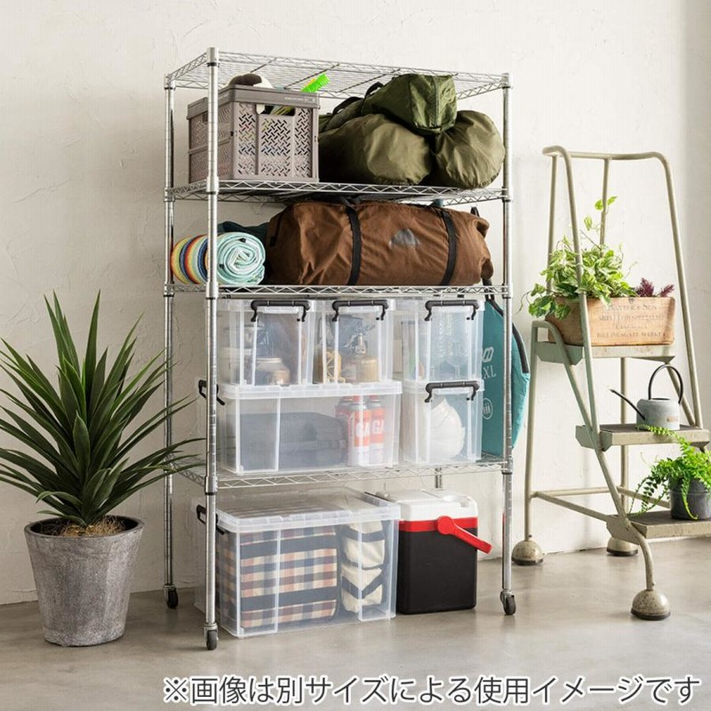 OPOVE 収納ケース付き 新品未使用 楽天市場】収納ボックス 幅44×奥行66×高さ39.8cm ロックス 660