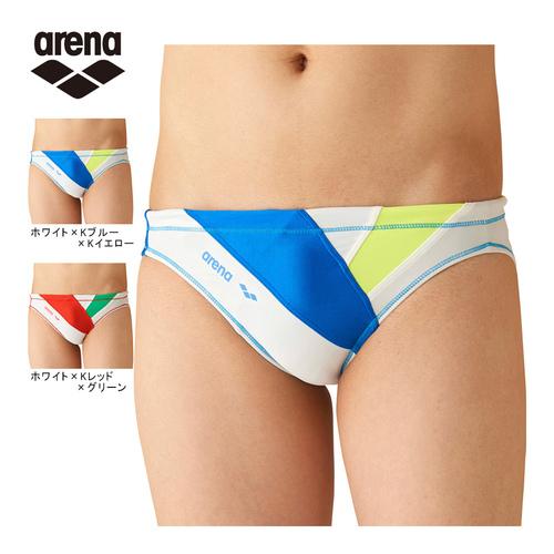 [アリーナ] 競泳水着 メンズ リミック 練習用 　レッド/ネイビー Amazon.co.jp: [アリーナ] スイムブリーフ AQUA STRIPE-D